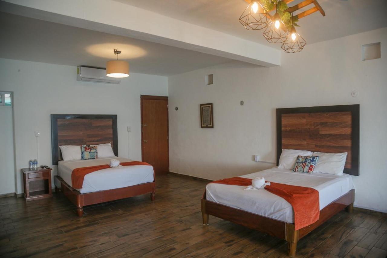 Seven Blue House Village&Lodge Bacalar Exteriör bild