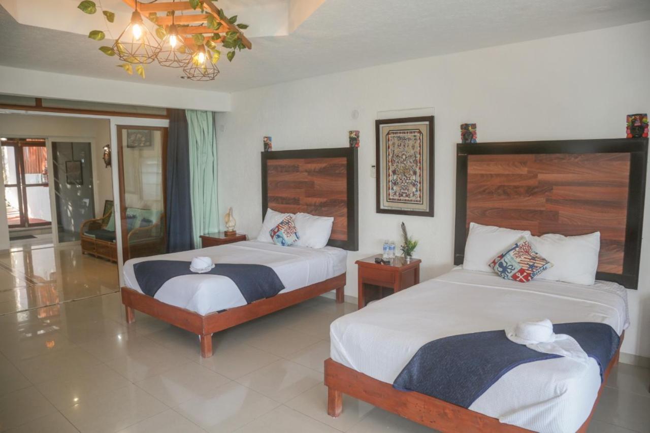 Seven Blue House Village&Lodge Bacalar Exteriör bild