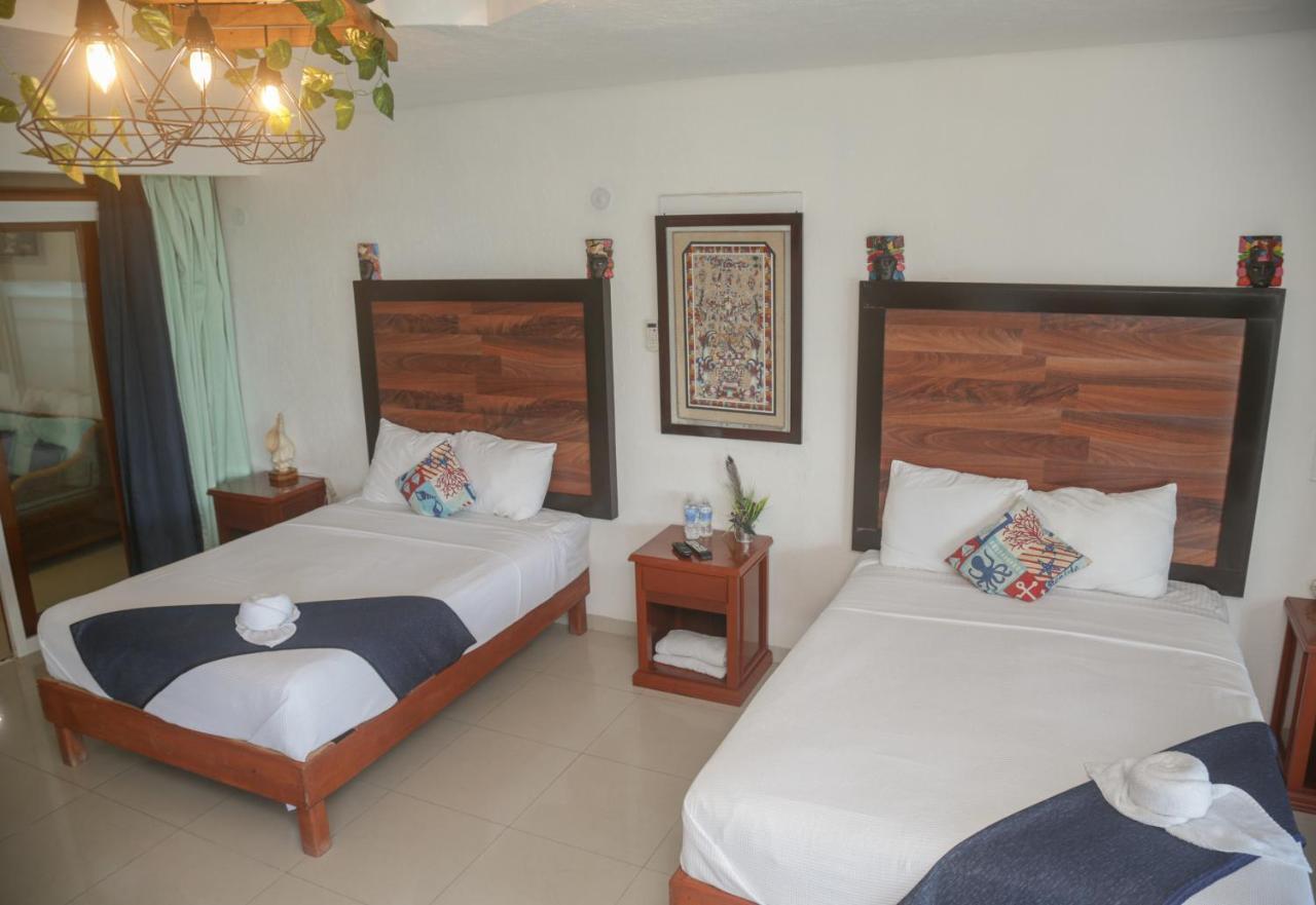 Seven Blue House Village&Lodge Bacalar Exteriör bild