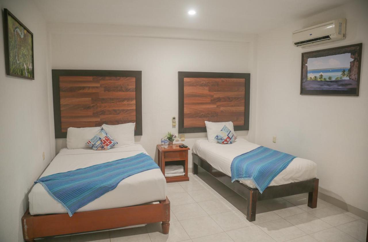 Seven Blue House Village&Lodge Bacalar Exteriör bild