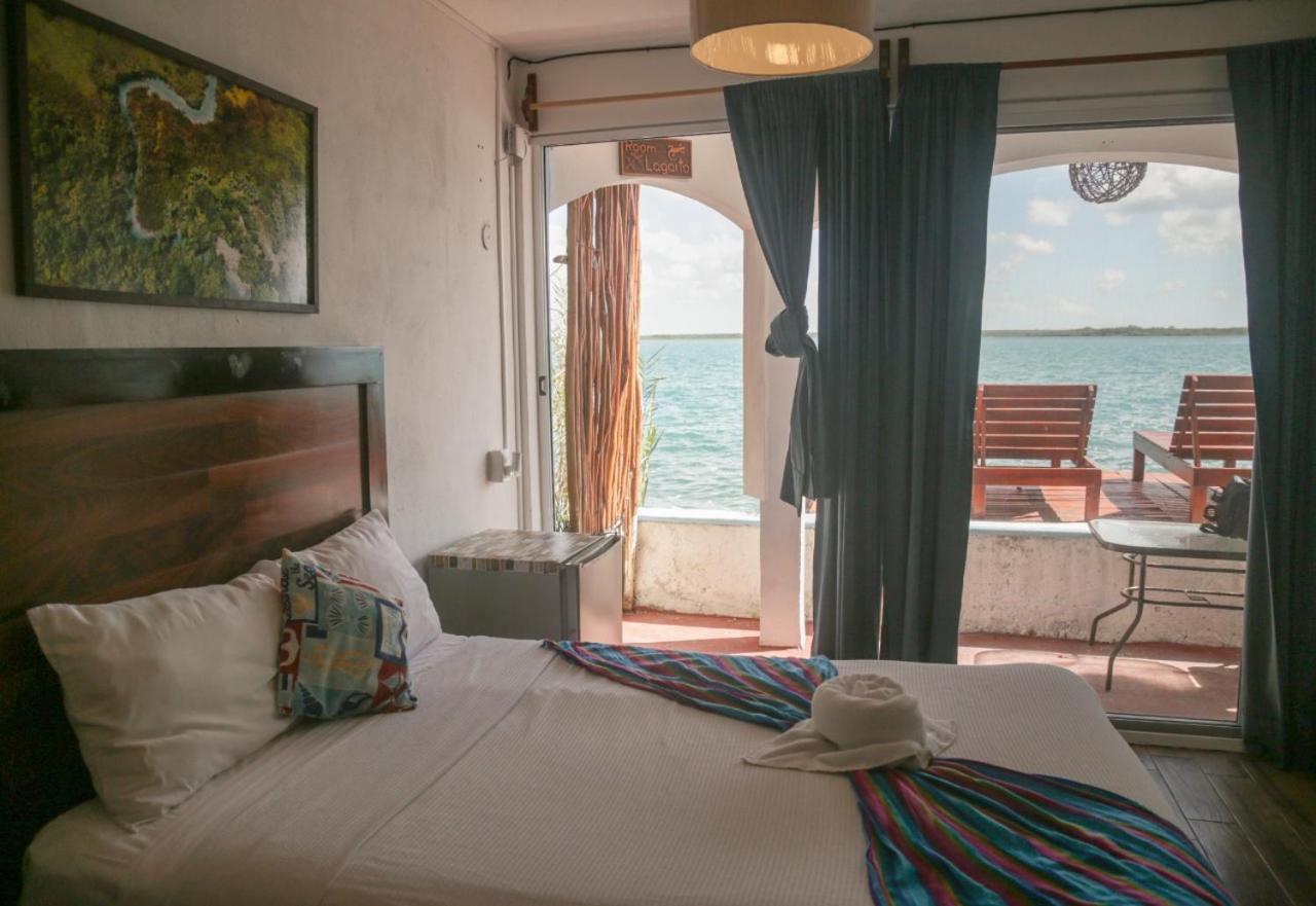 Seven Blue House Village&Lodge Bacalar Exteriör bild