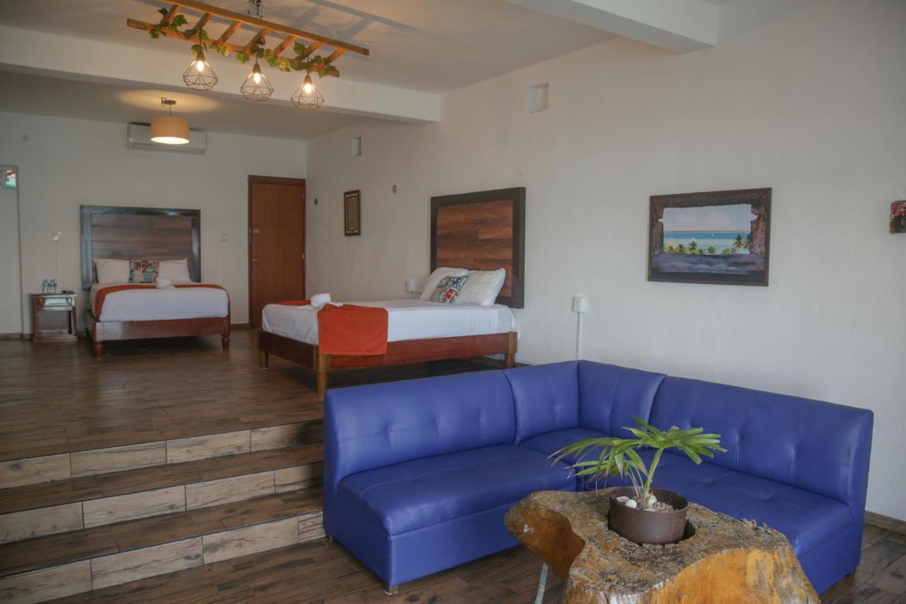 Seven Blue House Village&Lodge Bacalar Exteriör bild
